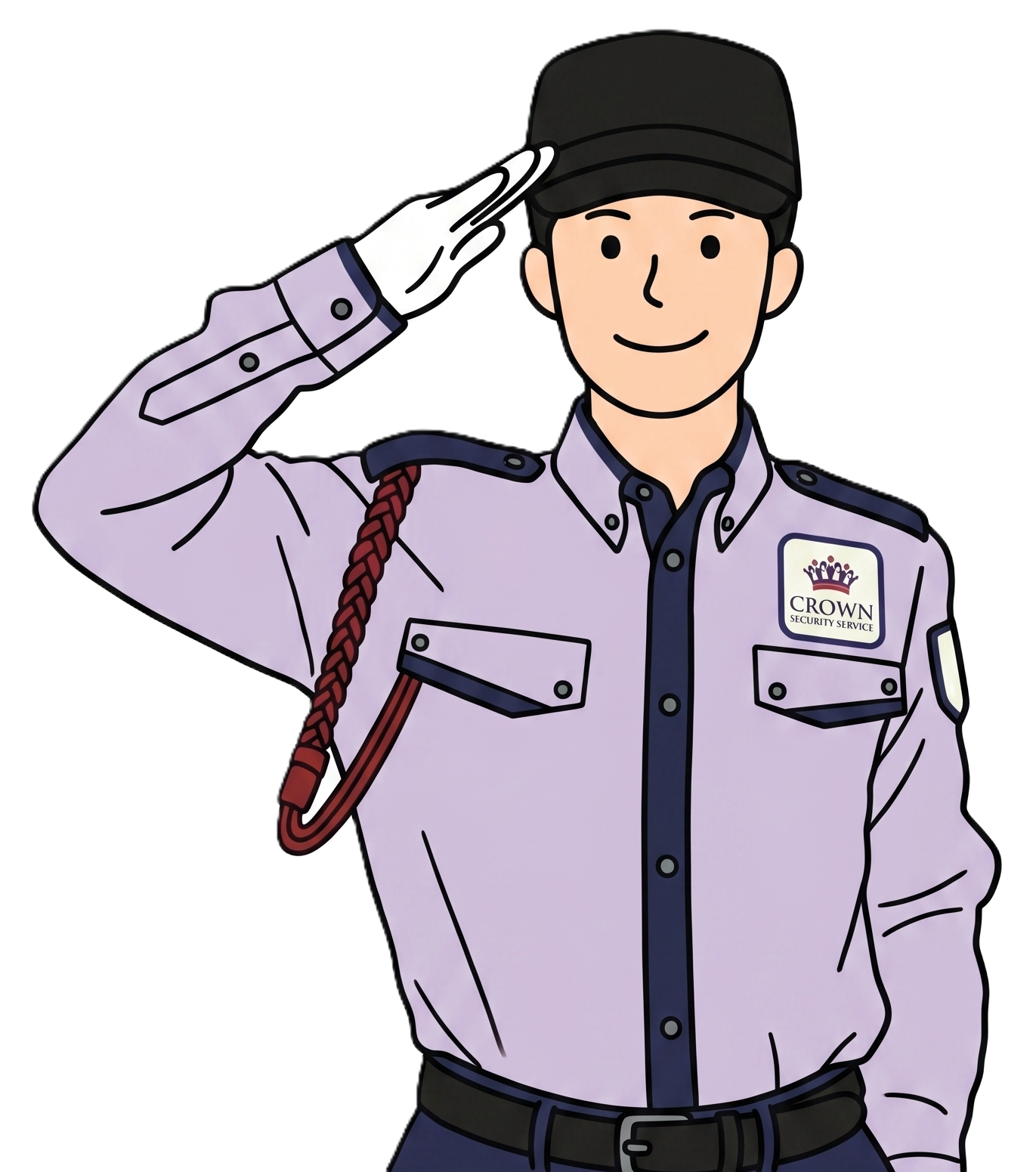 雑踏警備の制服
